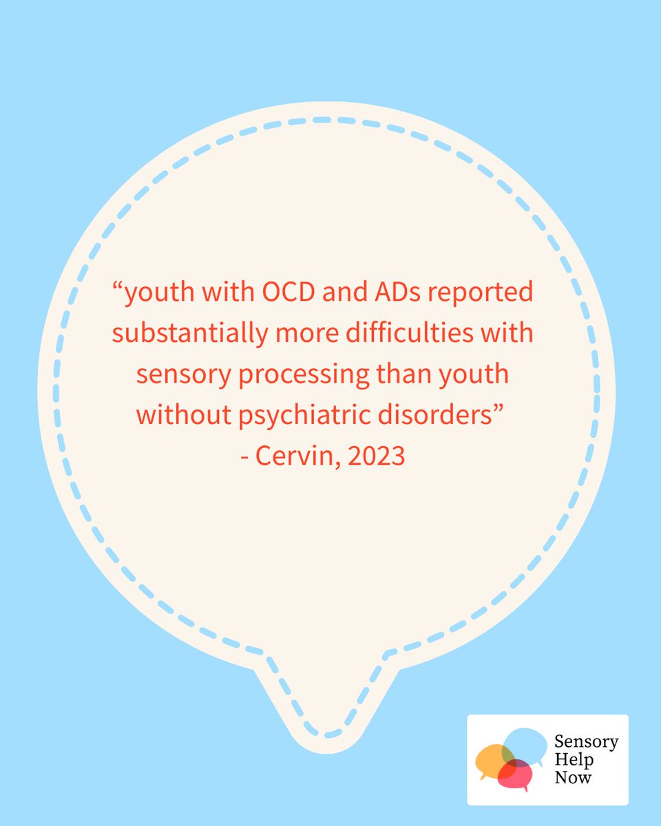 SensoryHelpNow's tweet photo. Many children with #mentalhealth difficulties also present with #sensoryprocessing differences that impact on participation. Read more about the link here.

#WorldMentalHealthDay #WorldMentalHealthDay2025 https://t.co/bAkFLMv3ZA