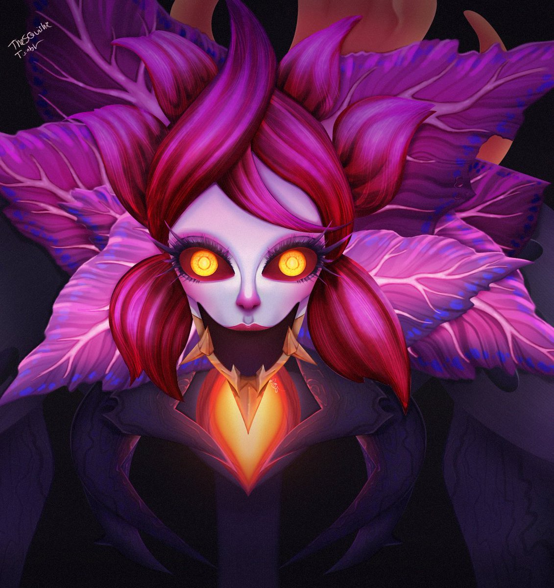 SQuishie_Fishy's tweet photo. Flora Fatalis Fiddlesticks 🌺 #leagueoflegends #squishscribbles https://t.co/H8XPAVy4Bk