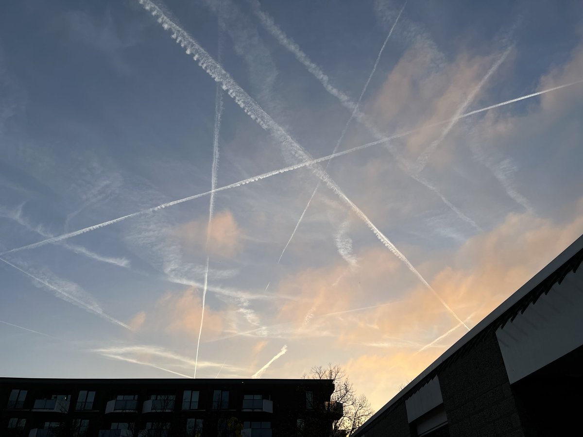De hemel boven Amsterdam..