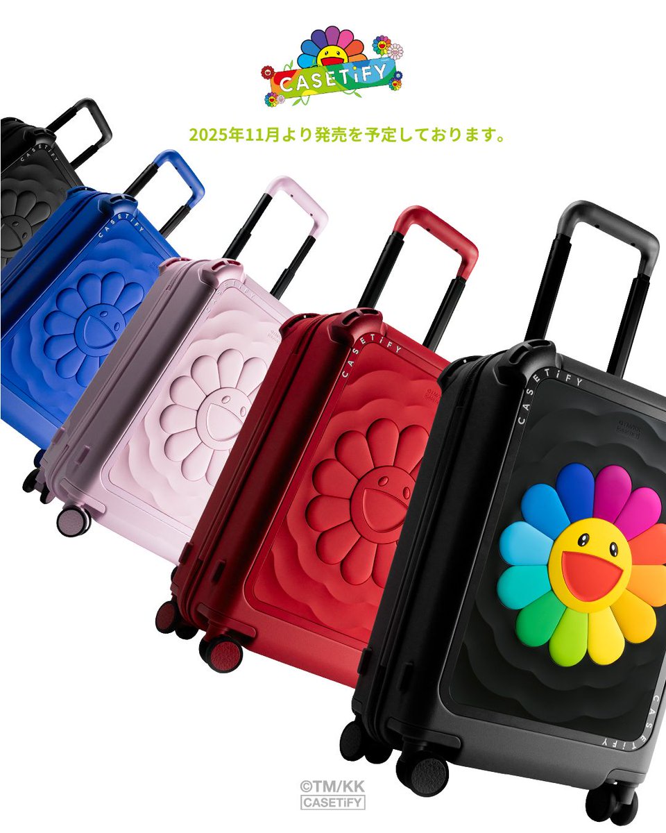 村上隆 x CASETiFY スペシャルプロダクト(限定商品)は2025年11月発売