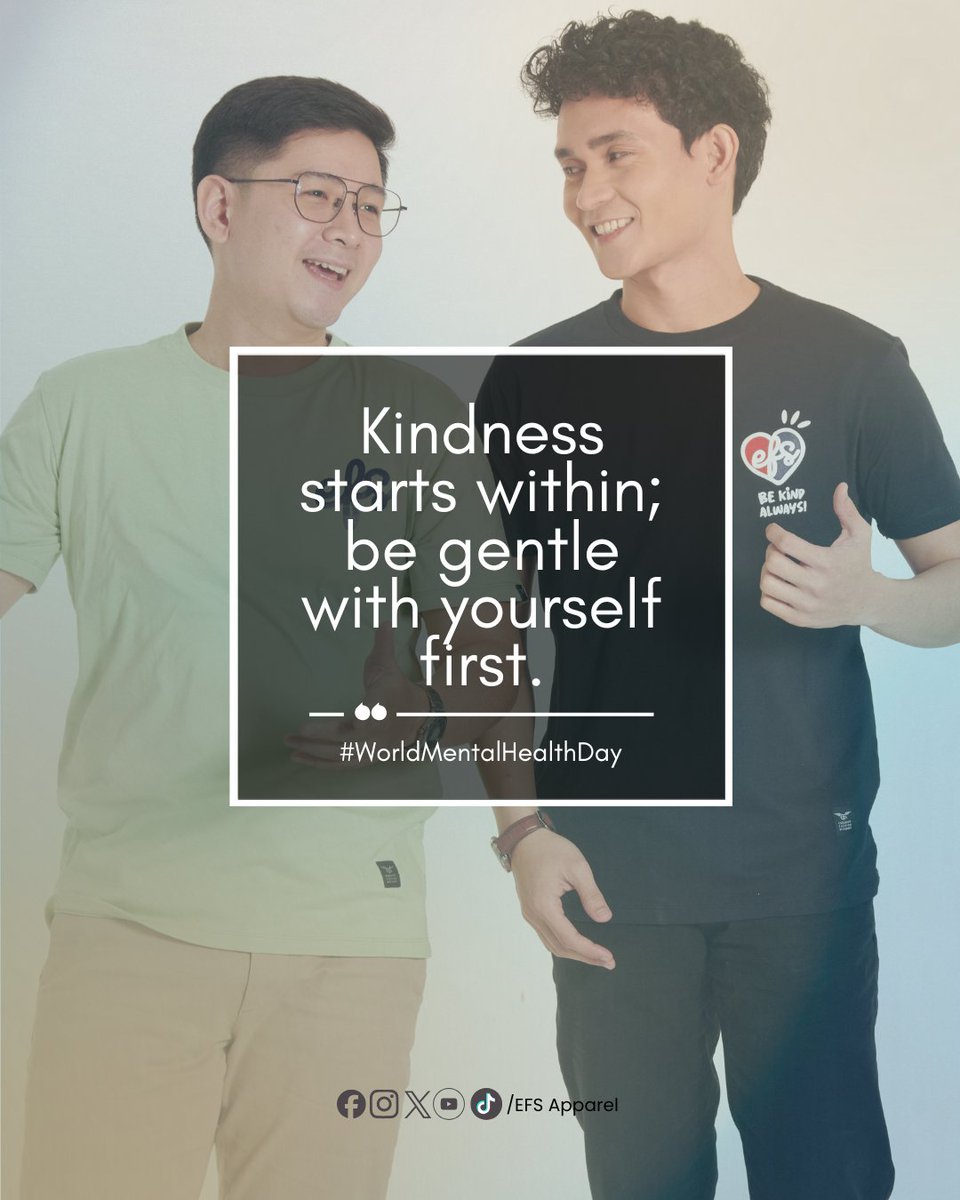 Kindness starts within; be gentle with yourself first. 🫶
#WorldMentalHealthDay #Reminder
