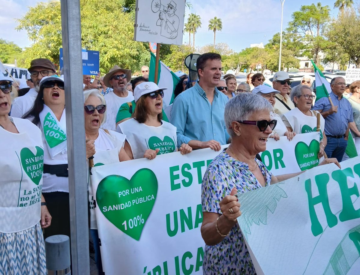 Ayto. de Estepa (@aytodeestepa) on Twitter photo NUEVA PROTESTA DE MAREA BLANCA POR LA SANIDAD PÚBLICA ANDALUZA. A la situación crítica de la Sanidad Pública en Andalucía se suma ahora el escándalo de los cribadoS de las pruebas diagnósticas de cáncer de mama, un hecho gravísimo que ha afectado a miles de mujeres andaluzas. NUEVA PROTESTA DE MAREA BLANCA POR LA SANIDAD PÚBLICA ANDALUZA. A la situación crítica de la Sanidad Pública en Andalucía se suma ahora el escándalo de los cribadoS de las pruebas diagnósticas de cáncer de mama, un hecho gravísimo que ha afectado a miles de mujeres andaluzas.