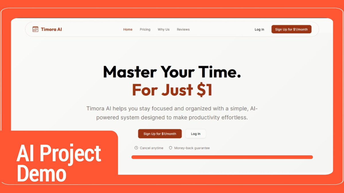 tomilola_ng's tweet image. I put together this landing page for my AI Agent as a fun side project. I needed it to help with my daily routine since it automates time blocking, making me more productive. I&apos;ve already shared a demo video on my page!