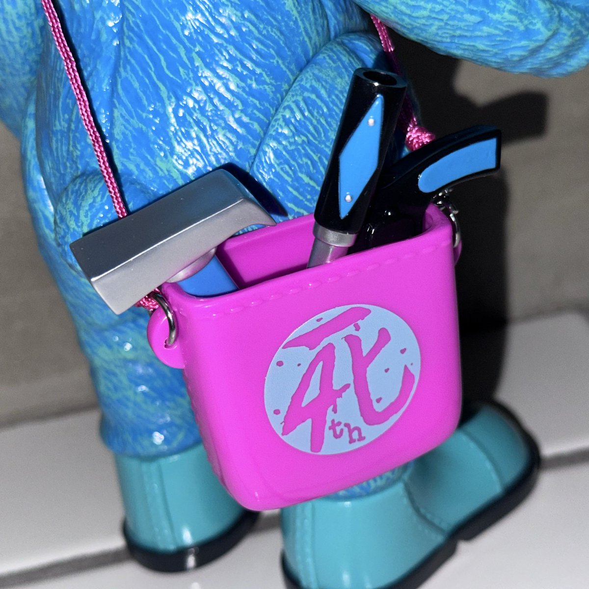 やっとお迎えした4thカラーUUUを開封して写真撮れた🐰