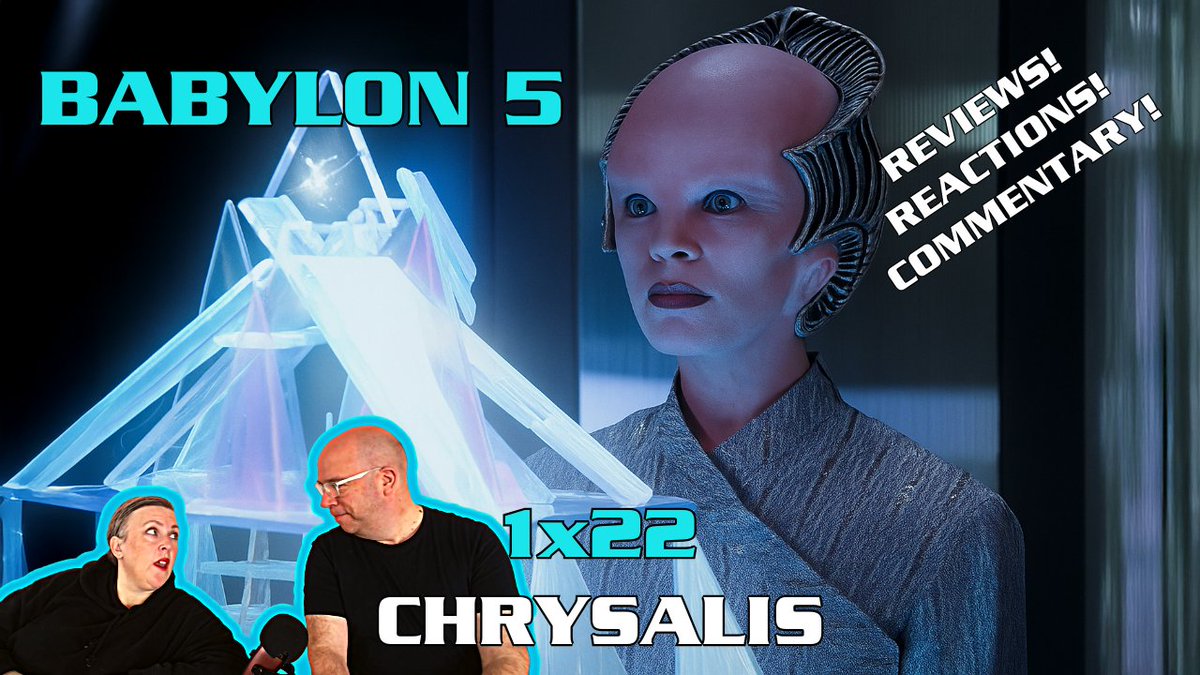 rewatchproj's tweet image. On the latest Rewatch Project we watch and discuss the SEASON ONE FINALE of #Babylon5 'CHRYSALIS' written by @straczynski  and directed by Janet Greek: youtu.be/ngmXZYzBpEw