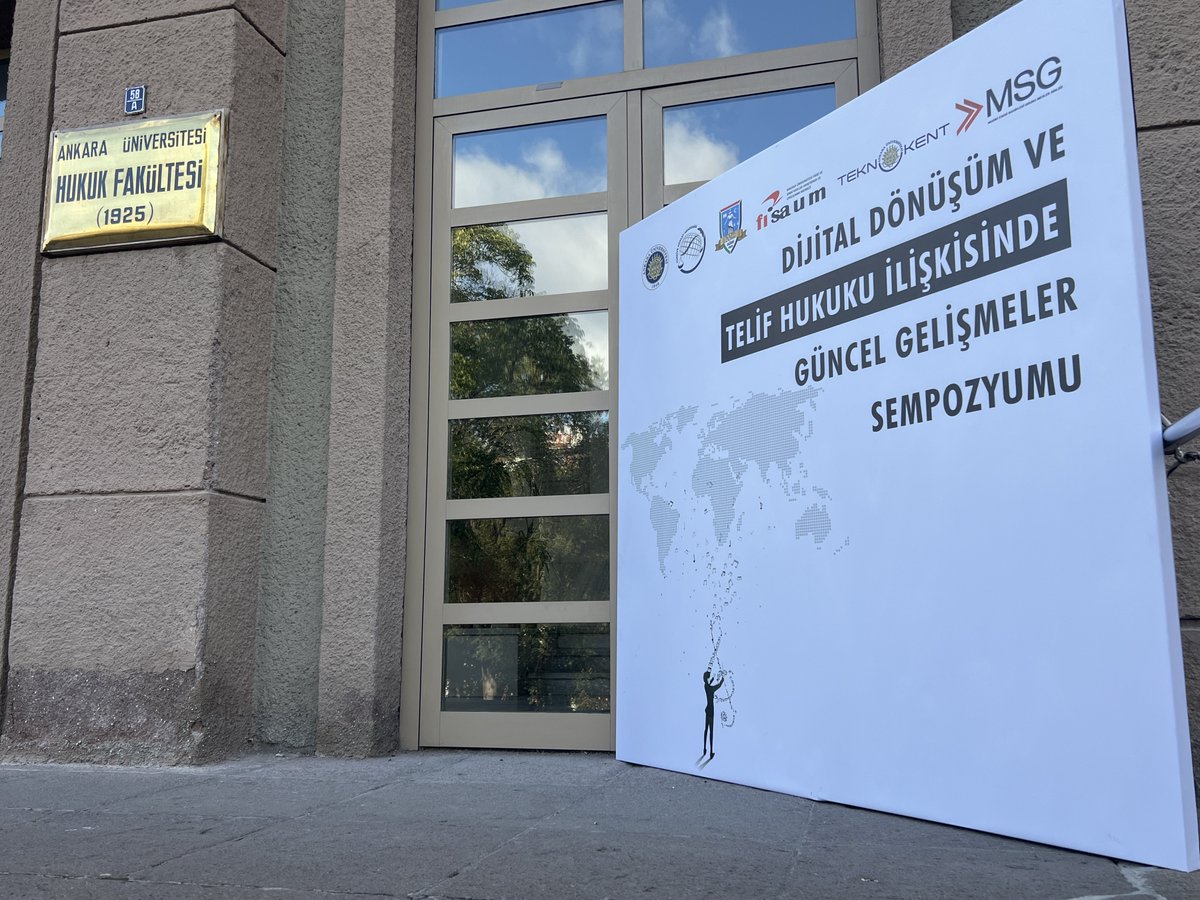 fisaum's tweet image. 🎶Başlıyoruz ..

⚙️ Dijital Dönüşüm ve Telif Hukuku İlişkisinde Güncel Gelişmeler Sempozyumu

🎼 Müzik, dijital platformlar, yapay zekâ, sözleşmeler ve telif haklarının gelecegini tartışıyoruz.

#dijital #YZ #müzik #telif #FİSAUM #teknokent @msg_online