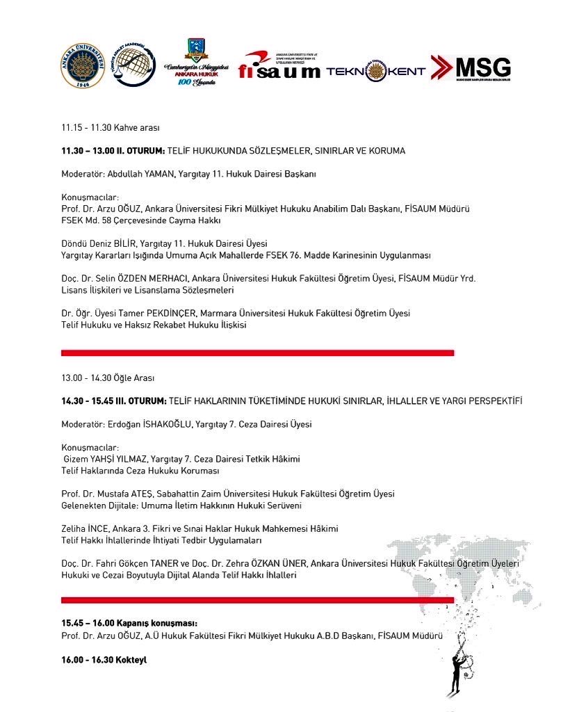 🎶Başlıyoruz ..

⚙️ Dijital Dönüşüm ve Telif Hukuku İlişkisinde Güncel Gelişmeler Sempozyumu

🎼 Müzik, dijital platformlar, yapay zekâ, sözleşmeler ve telif haklarının gelecegini tartışıyoruz.

#dijital #YZ #müzik #telif #FİSAUM #teknokent <a href="/msg_online/">MSG</a>
