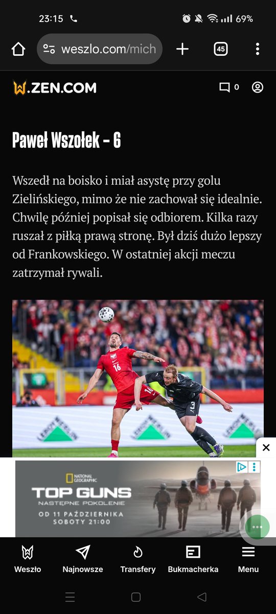 PawelPablo39's tweet photo. "Nie zachował się idealnie...". W sensie: poprawił sobie piłkę po sprincie i nie podał bez przyjęcia jak koledzy Ziela w Interze? Bo nie rozumiem w czym problem. 😁
#Polska #POLMOL https://t.co/21zmdqlOTm