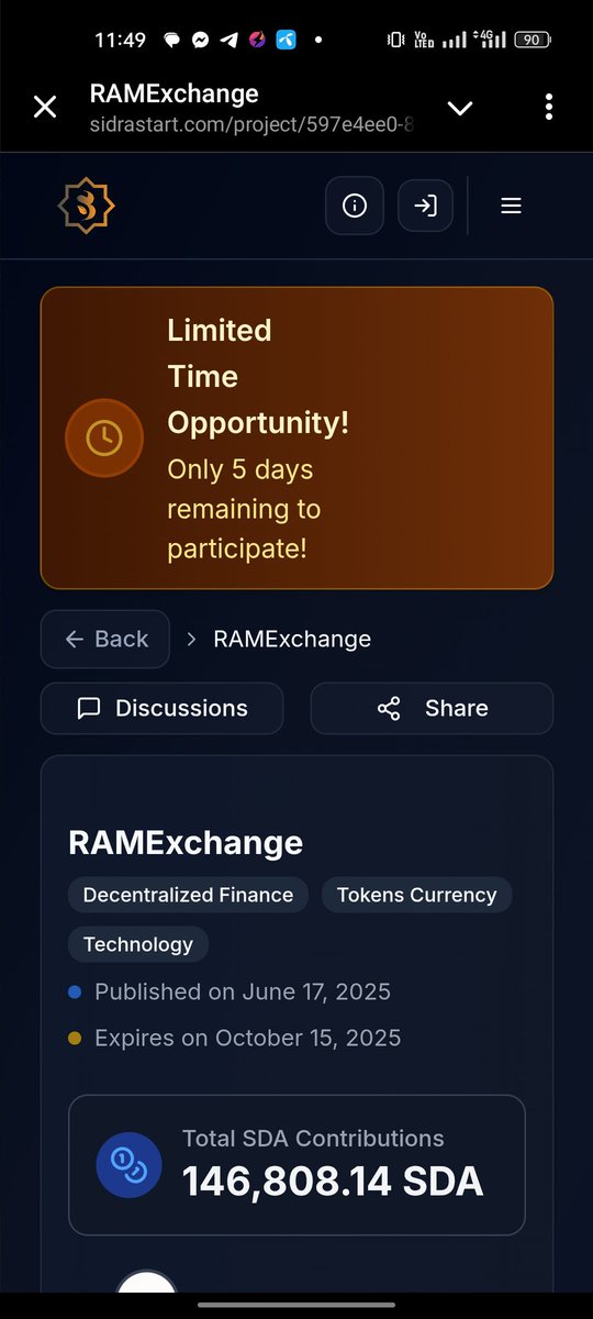 AHassnu84506's tweet image. 🚨RAM EXCHANGE–FINAL STRETCHE🚨
🔥 05 days left until the Sidra Start    promotion closes!…