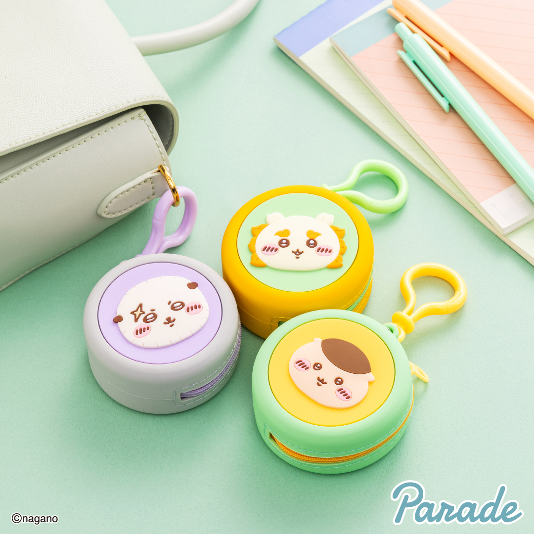 parade_prize's tweet image. /
 #ちいかわ より
まんまるミニシリコンポーチがプライズで登場!
\
まるっと可愛い!
お菓子やコインの持ち歩きにもちょうどいいサイズ☝️
おかおはぷっくりとしています✨
10月下旬より全国のアミューズメント施設にて
順次展開予定!
🟢詳細はこちらから🟡
parade-inc.net/products/p2510…
#プライズ