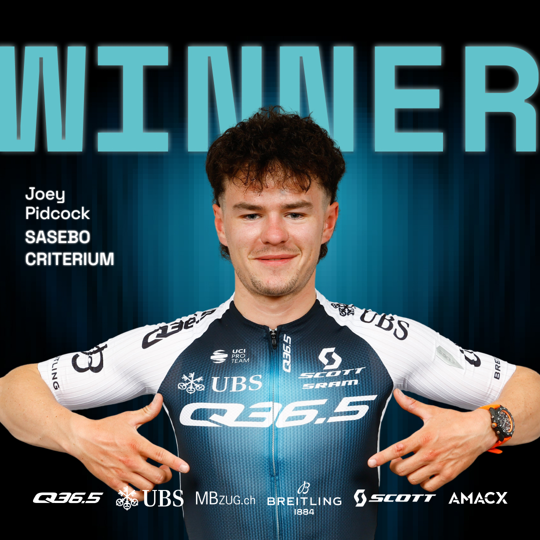 Pinarello_Q36_5's tweet photo. A winning start in Japan! 🇯🇵 Joey Pidcock powers to victory at the first-ever Sasebo Criterium — 30 laps of around the port city of Sasebo. Momentum is building as the @tour_de_kyushu kicks off tomorrow. Bring on Stage 1! https://t.co/gTDNRH7GAl