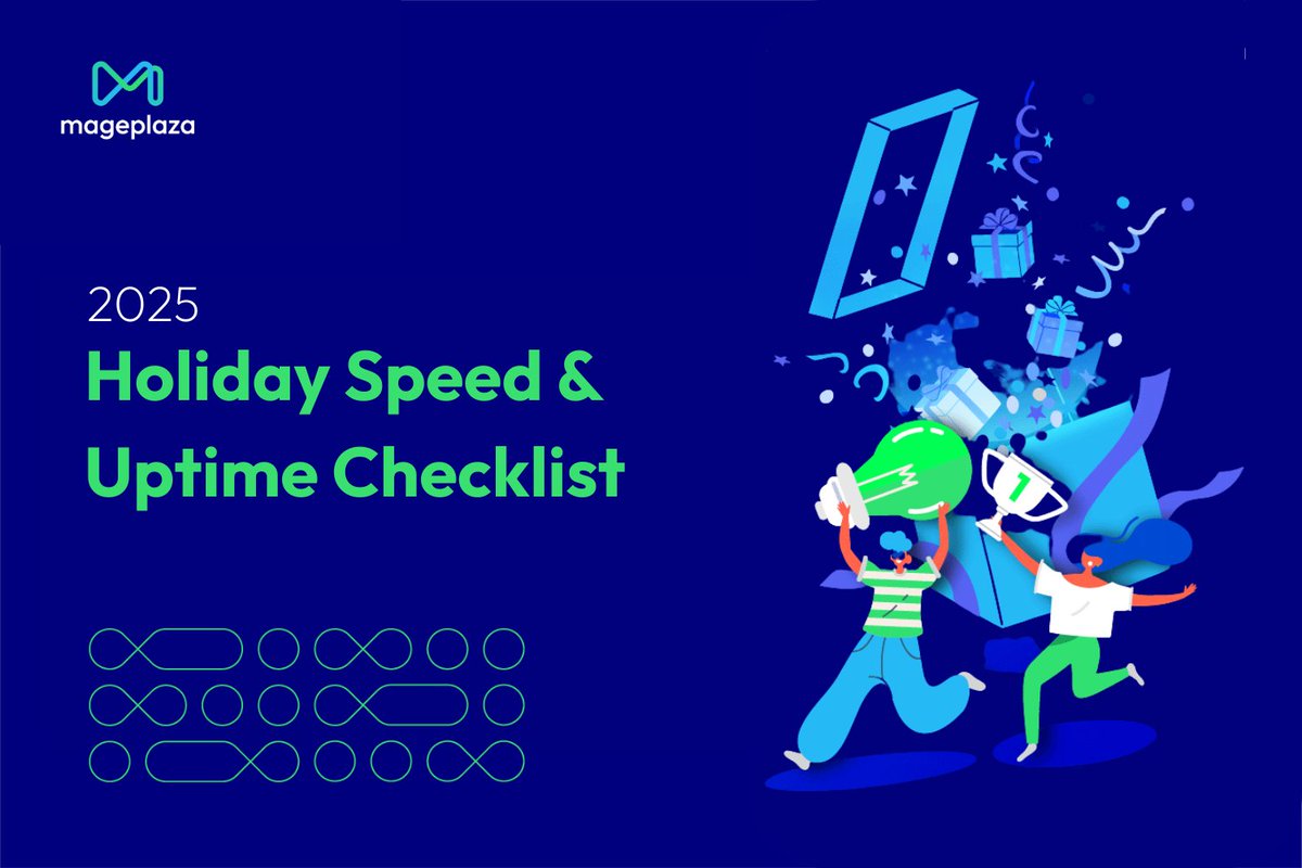 🎄 Holiday traffic is coming fast.

Is your Magento store ready to handle it? ⚡

Get our Holiday Speed &amp; Uptime Checklist 2025 to boost site speed, prevent crashes, and keep sales flowing all season long!

Download now: bit.ly/3VZ7hm7

#Magento #HolidaySales #Mageplaza