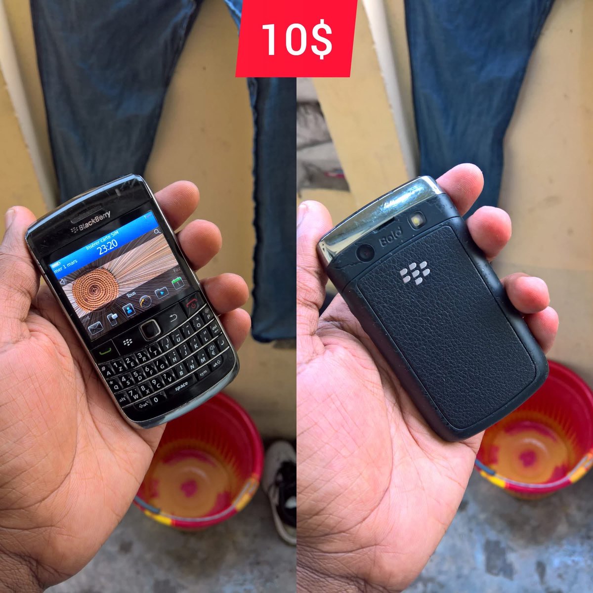 Jem_imaaa's tweet image. Les BlackBerry se négocient maintenant à 10$? 💀 vanité de vanité