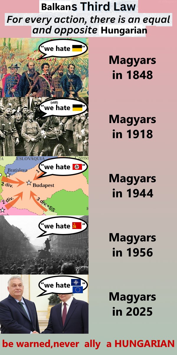 never trust the perfidy of the magyars....