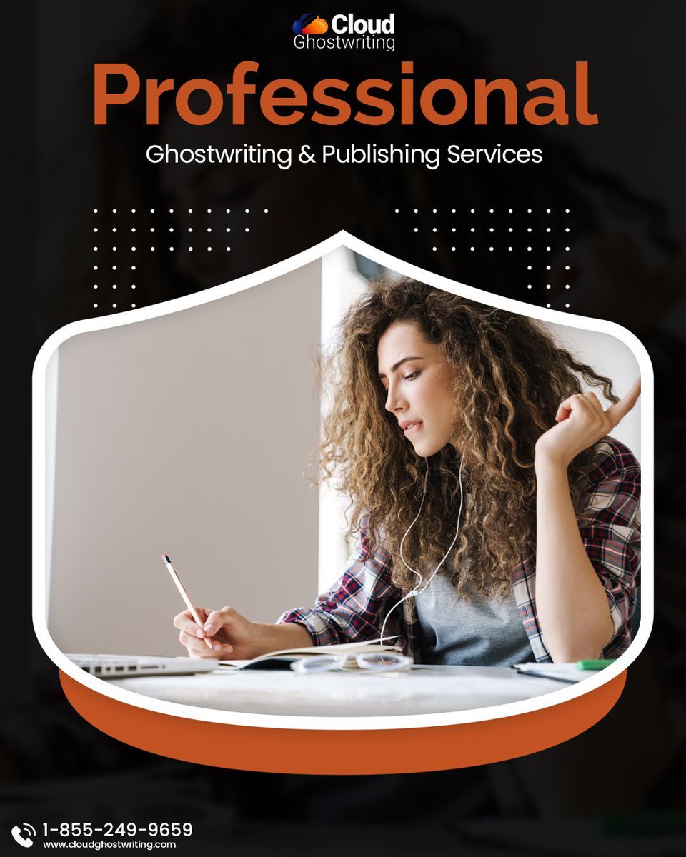 CloudGW9's tweet image. ✨ Transform your ideas into a published masterpiece with our professional ghostwriting and publishing services! From concept to completion, we’ve got you covered. Let&apos;s start your journey today! 📚✍️ cloudghostwriting.com

#CloudGhostwriting #ProfessionalGhostwriting #Services