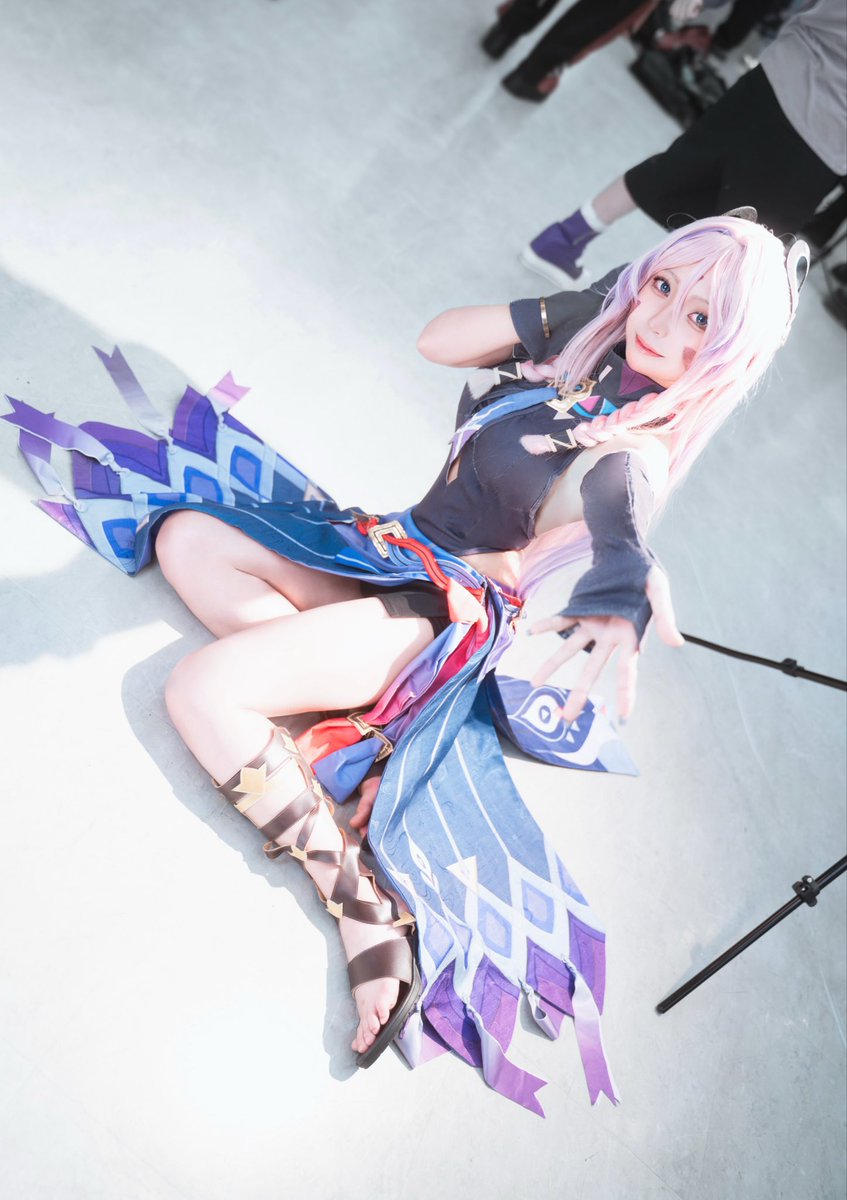 mofu0201_219's tweet image. Cosplay
原神/シトラリ💜

📸：@15kenchan 
 #アコスタ池袋 #GenshinImpact  #原神