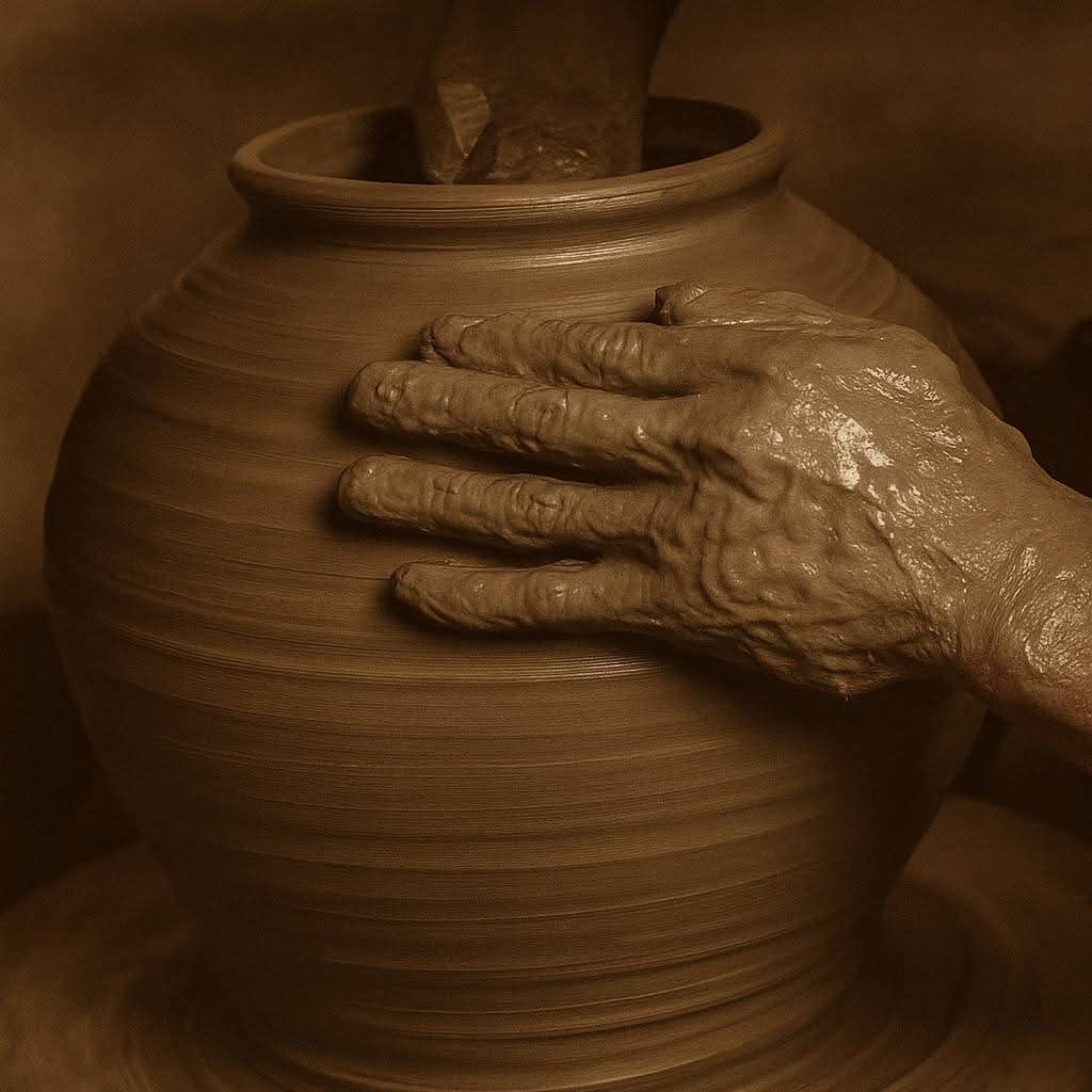 itx_Haider8's tweet image. Life is like potter&apos;s clay it gets shaped by our own thoughts.