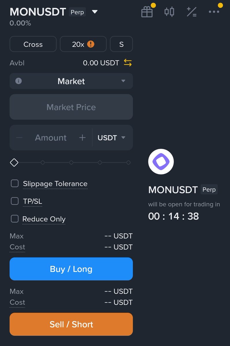 Monad listing on Binance Future in 15 mint 🤯

Wen alpha drop?