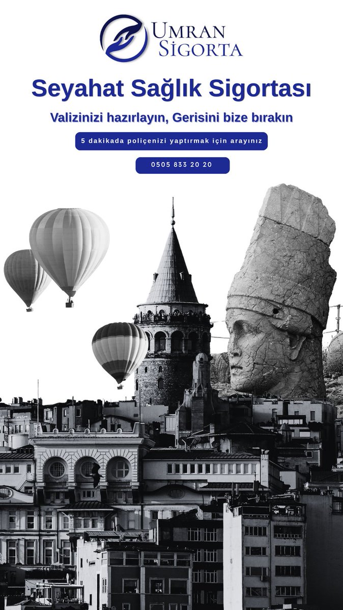 Siz seyahatinizin keyfini çıkarın, sorunları Seyahat Sigortanız halleder