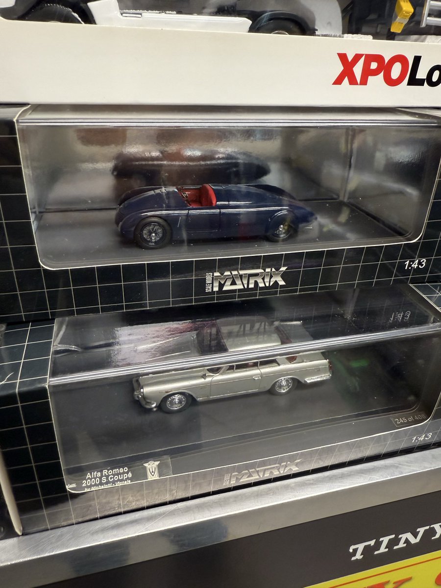 cars_tiny's tweet image. Alfa Romeo Matrix e Renault Eligor scala 1:43 #tinycars #matrix #scala143 #diecast #model