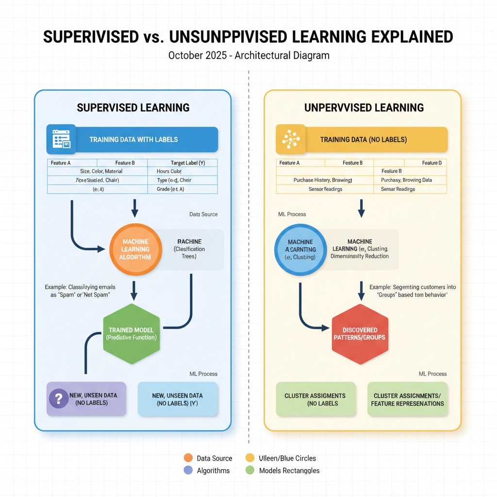 SystemDR1's tweet image. #AI #artificial_intelligence #supervisedlearning #unsupervisedlearning
