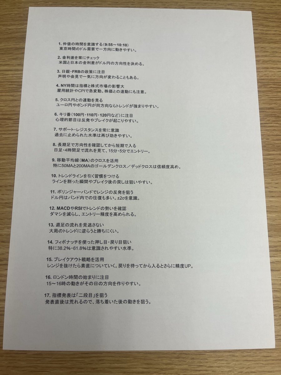nanaT3__7717's tweet image. FX初心者時代の私に伝えたい
ドル円を攻略するためのアドバイスをまとめました。