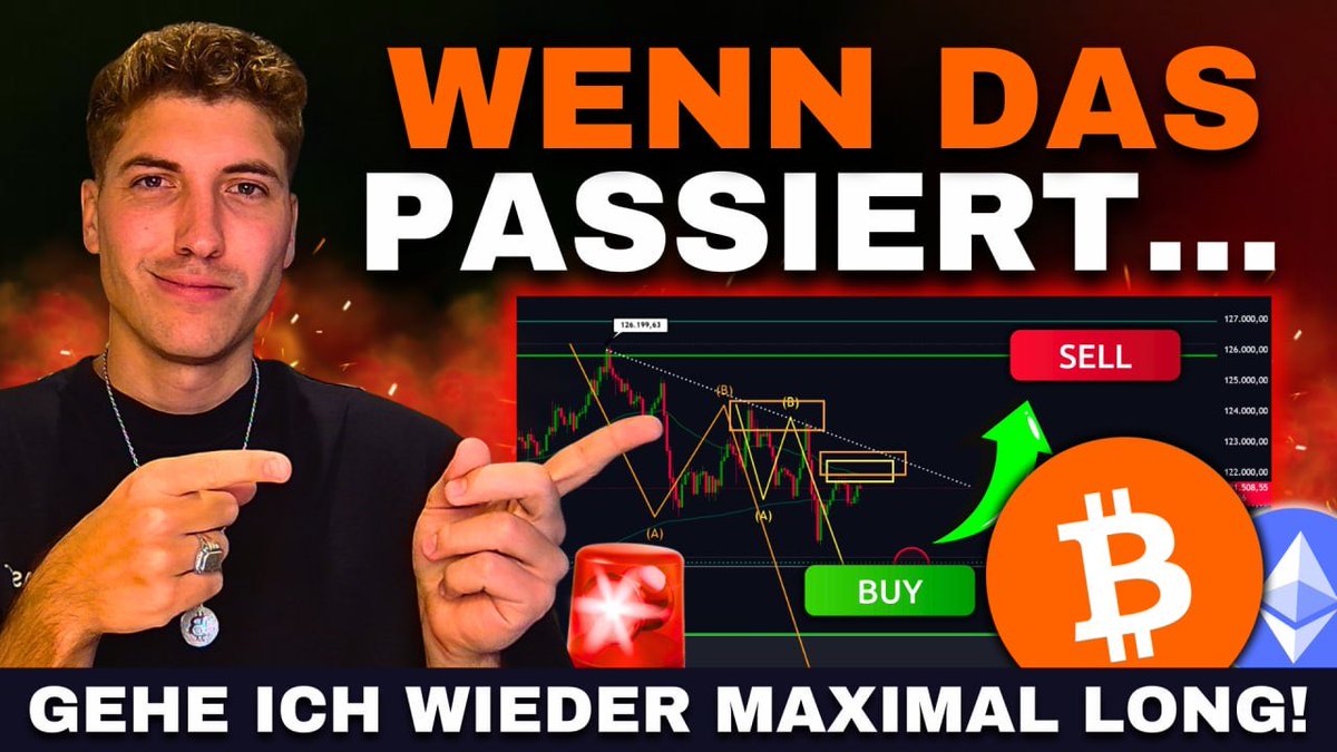 📉 Bitcoin fällt noch… doch ab diesem Bereich geht die Allzeithoch Rallye  spätestens weiter! In der heutigen Analyse zeige ich Dir, wo ich wieder  maximal long gehe, welche Level jetzt entscheidend sind