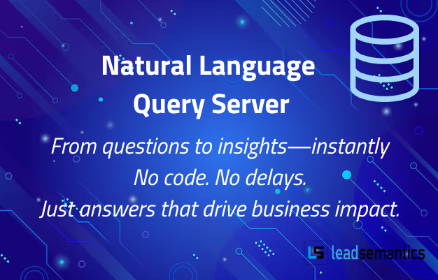 leadsemantics's tweet image. Business decisions shouldn’t wait for data teams.

With our platform, you can:
⚡ Transform questions into insights instantly
💬 Skip the coding
⏳ Skip the waiting
📈 Get immediate answers that move your business forward
Visit leadsemantics.com to learn more.