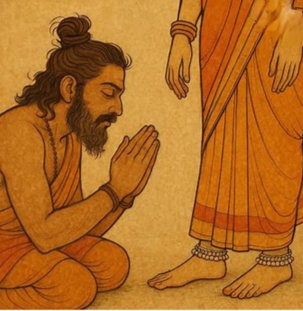 jayasartn's tweet image. #Snippets from the Ramayana (95)
Lakshmana's devotion to Sita is exemplified in his poignant reaction to the jewels scattered among the Vanaras. Upon seeing them, he recalled his daily obeisance to her feet, humbly noting that he had only seen her anklets, not her armlets…