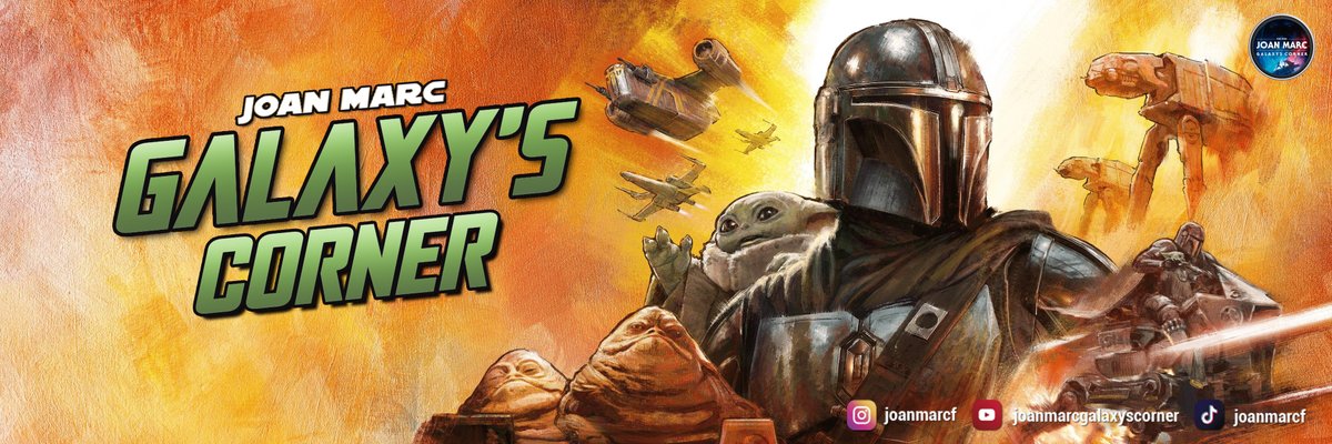 JoanMarcF's tweet photo. NUEVO BANNER! 🙌📷Preparando la cobertura de MANDALORIAN &amp; GROGU 2026 😍😍😊😊

#Mandalorianandgrogu #starwars #cinema #mandalorian #grogu #StarWarsDay #StarWarsfanart #banner #galaxys #movie #swc https://t.co/X2FavmbJhn