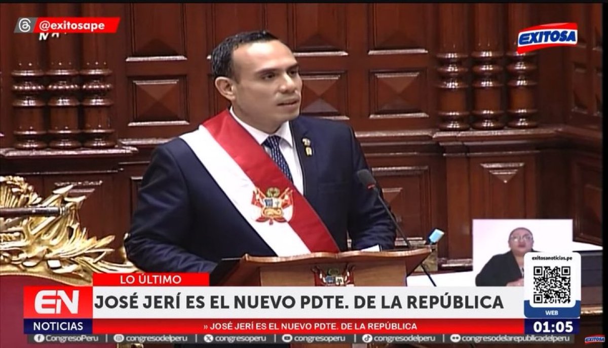 AlertaNews24's tweet image. 🇵🇪 | Presidente José Jerí: "Hay que saber pedir perdón por los errores que hemos cometido y prometo sentar las bases que permitan una reconciliación entre todos los peruanos".