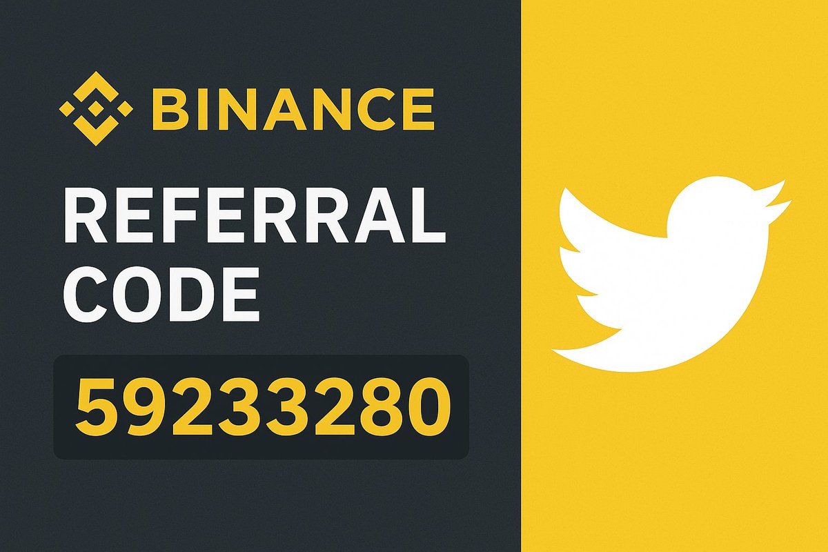 0x_trees's tweet image. If you are looking for a Binance referral code, 59233280 may just be the one for you.  
Use this code 59233280 to sign up for Binance.