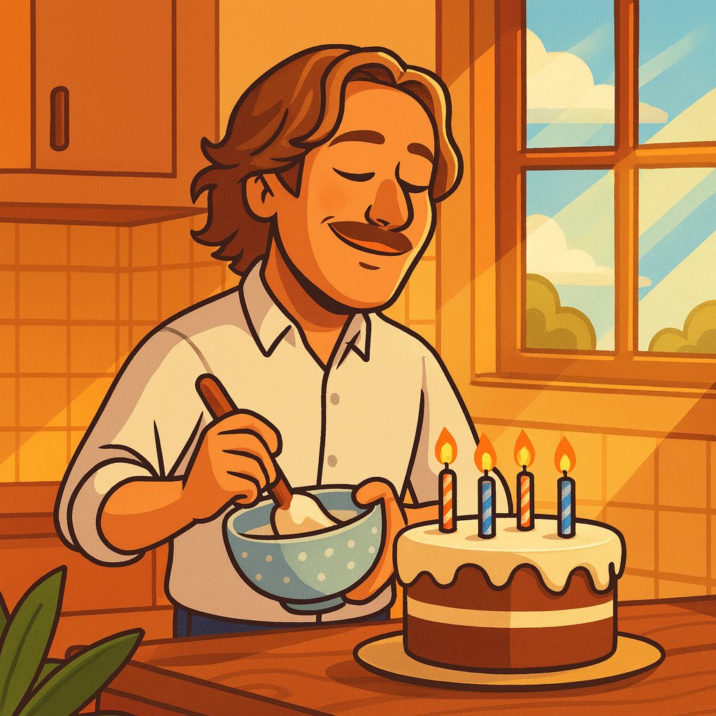 EmilLindstrom3's tweet image. gm everyone!

started the day with baking a birthdaycake for the weekend.

hosting a birthday party on sunday as my bday is monday next week. 

now full focus on work and end the week on a good note. 

have a good one!