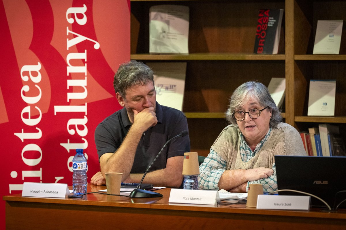 🗣 La Biblioteca de Catalunya ha acollit la taula rodona "Els documents de Garreta", interessant conversa amb els responsables dels arxius que conserven els fons del compositor empordanès.

🎶 Dins el cicle "Converses a la rebotiga de Juli Garreta" i l'#AnyGarreta.
