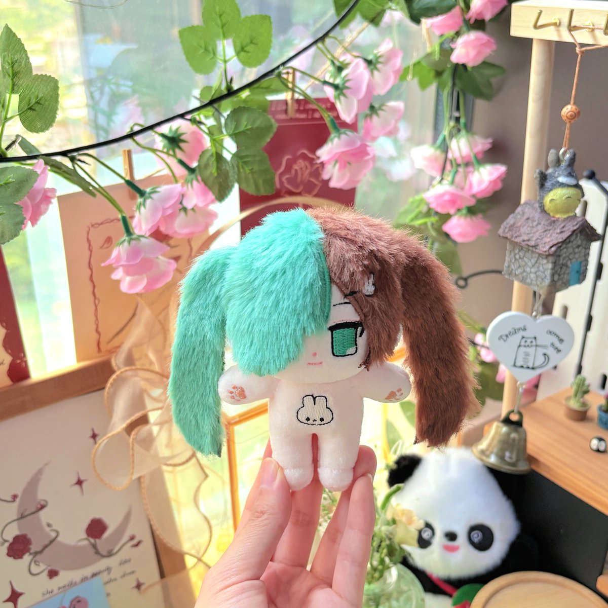 自作ぬいぐるみ・チョコミントの女の子2 自作ぬいぐるみ・チョコミントの女の子2 自作ぬいぐるみ・チョコミント