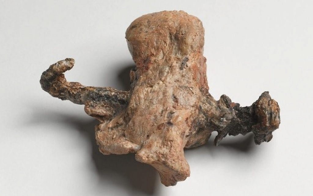 The X-shaped crucifixion was by far the more degrading and excruciating form of execution. Archaeological discoveries — including a hand bone and a heel bone — indicate that the Romans did, in fact, employ this method.
