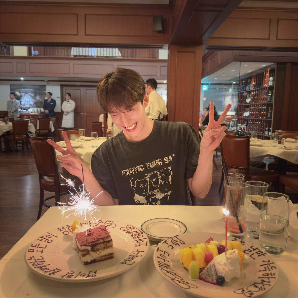ドギョムさんのカフェ優勝SHOT
(ほぼ確実にマネ📸)