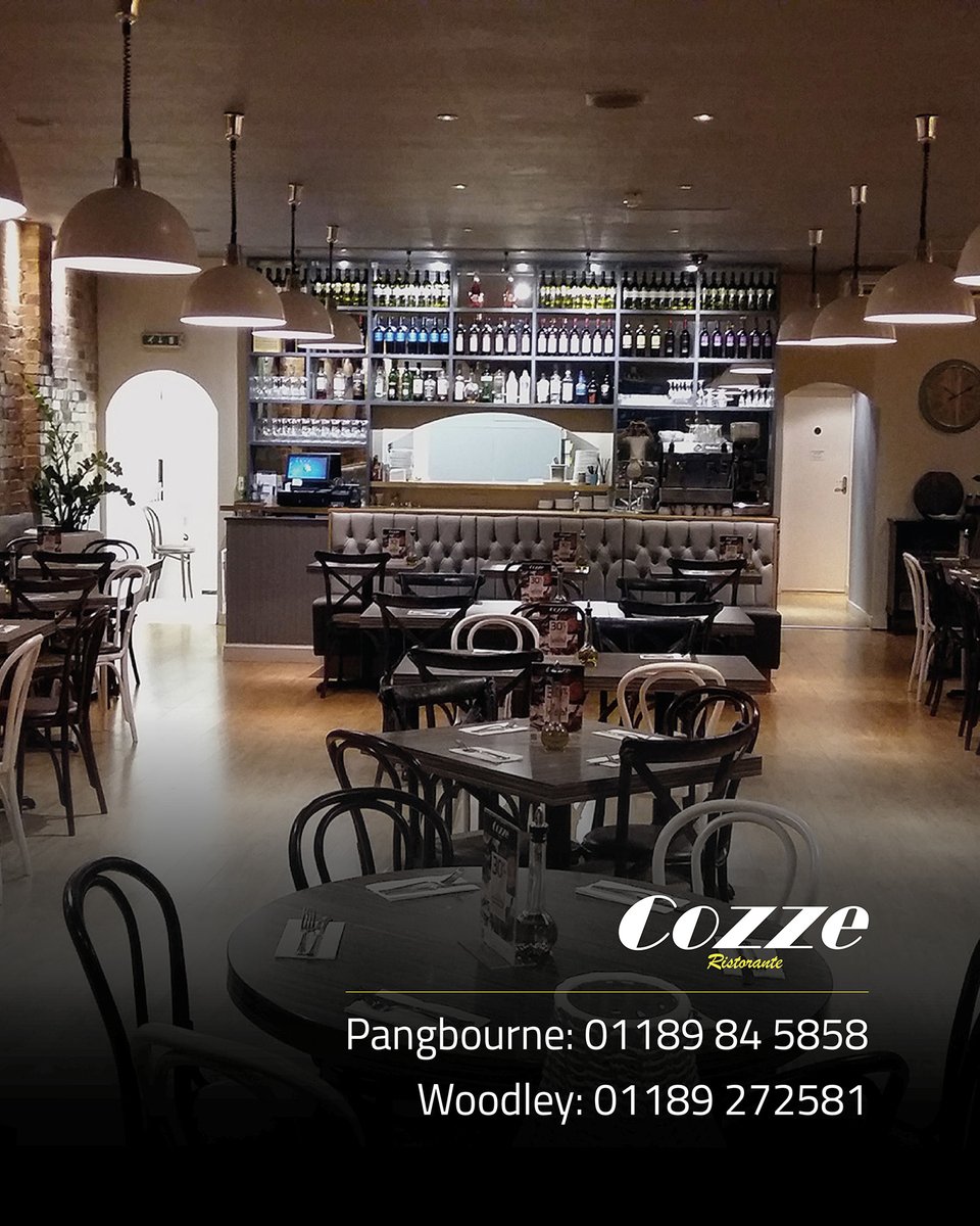 CozzeRestaurant's tweet image. Experience authentic Italian dining at Cozze Restaurants in Pangbourne and Woodley! 🇮🇹
Visit cozzerestaurants.co.uk to book, order online, and register for exclusive monthly offers. 

#BerkshireEats #Woodley #Pangbourne #berkshirefoodies #rdg #berkshire #DeliverooUK #JustEatUK
