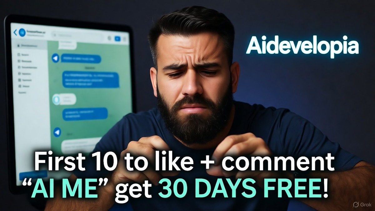 _Developia's tweet image. Tired of being chained to your Telegram DMs?

If you&apos;re running a Telegram channel for your business, you know the drill: 
Endless support queries piling up, &quot;Where&apos;s my order?&quot;
 &quot;How do I reset my password?&quot; – and you&apos;re stuck manually typing replies like it&apos;s 1999. 😩…