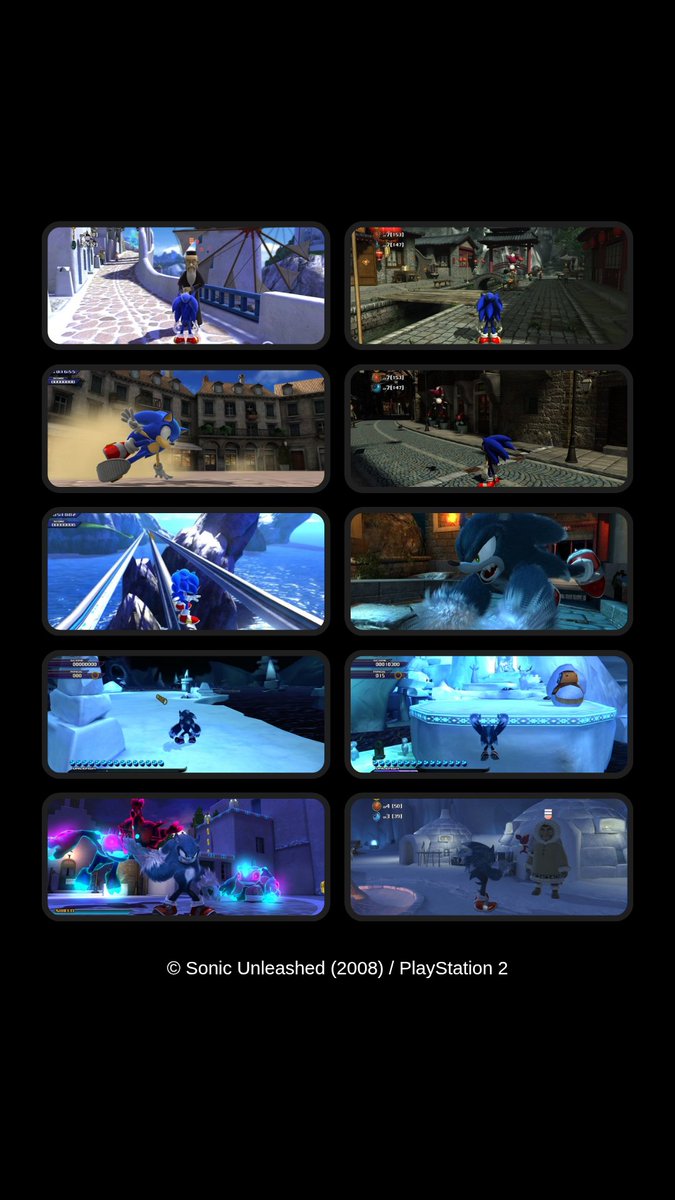 nokooweb's tweet image. #SonicUnleashed