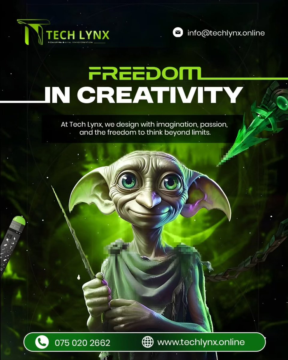 Tech_Lynx_offic's tweet image. Freedom fuels creativity.
At Tech Lynx, every idea gets wings — because real innovation begins where limits end. 💡🎨

📧 info@techlynx.online
🌐 techlynx.online
📞 075 020 2662

#TechLynx #CreativeAgency #DesignWithoutLimits #DigitalInnovation #CreativeFreedom #Marketing