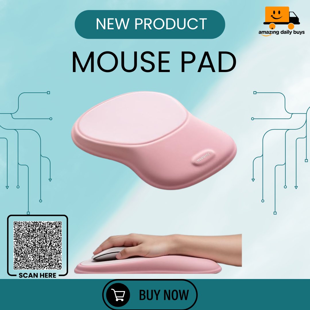 ADB_Deals's tweet image. Upgrade your desk with comfort and style!
Our premium mouse pad set keeps your workspace sleek and your workflow smooth.

#DeskGoals
#WorkspaceUpgrade
#MousePadSet
#OfficeEssentials
#AmazonFinds