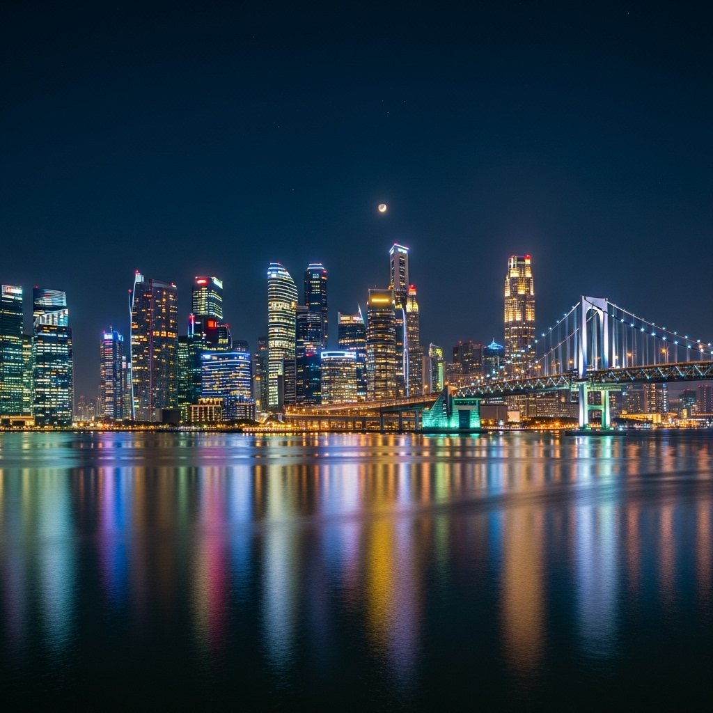 GrayMatrix2003's tweet photo. ✨ Cities at night hold a unique magic, reflecting the synergy of lights and life. Let's marvel at what we've built together, and dream of what lies ahead. Here's to illuminating futures and endless possibilities! 🌃 #CityNights #Possibilities https://t.co/SGAsI8Ynq2