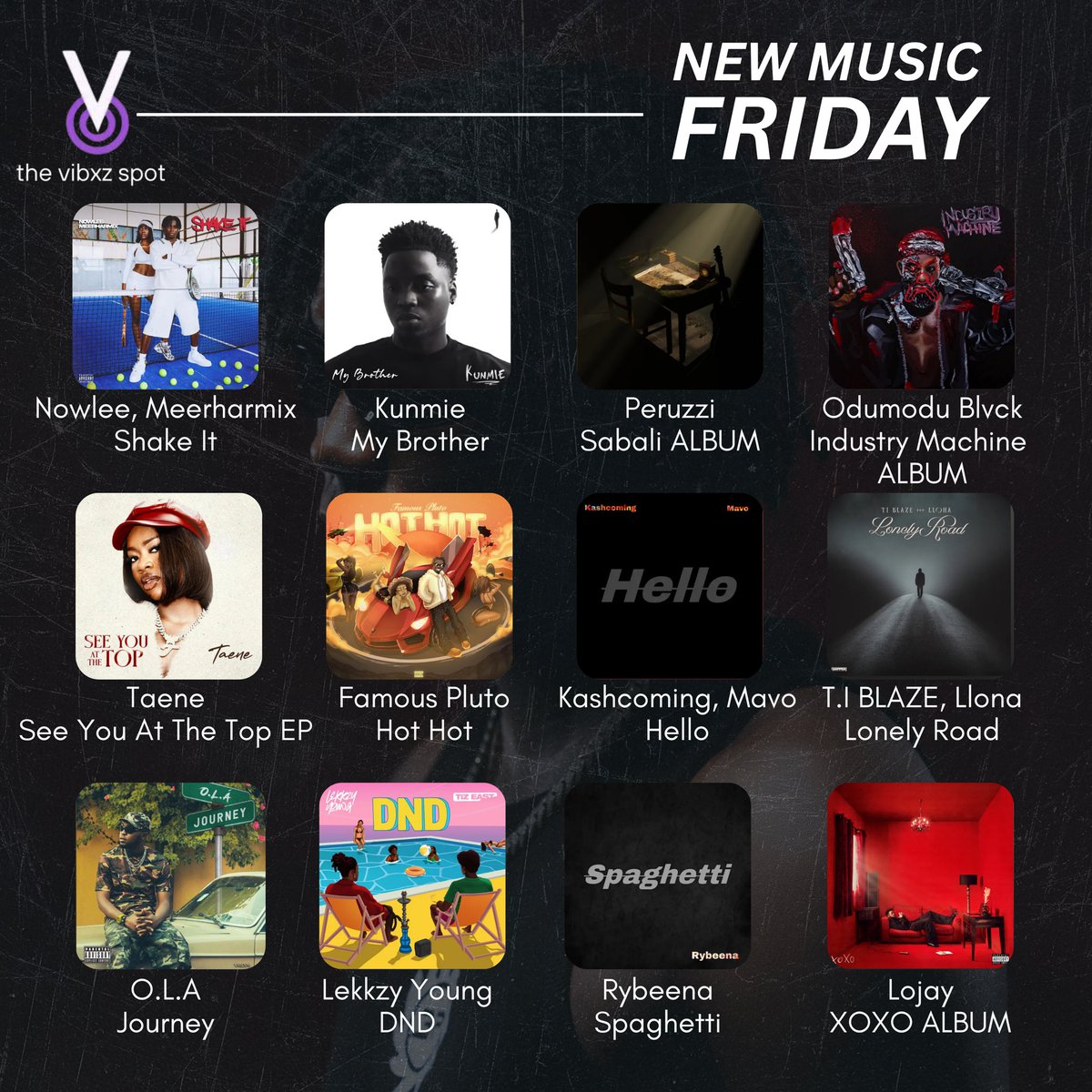 New Music Friday 🎶 

Cover <a href="/MrNowlee/">Nowlee</a>