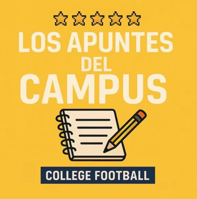 🚨👨🏻‍🏫📝 ¡¡¡NUEVOS APUNTES!!!
👍🏻🔟Sobresaliente: Virginia
👌🏻8️⃣Notable: UCLA
🤞🏻5️⃣Aprobado: Michigan
👎🏻0️⃣Suspenso: Texas / Penn State

Y los apuntes ✍🏻 de nuestros partidos favoritos.

🟢 open.spotify.com/episode/7cTT1W…
🟠 go.ivoox.com/rf/160437443
🟣 podcasts.apple.com/es/podcast/los…
