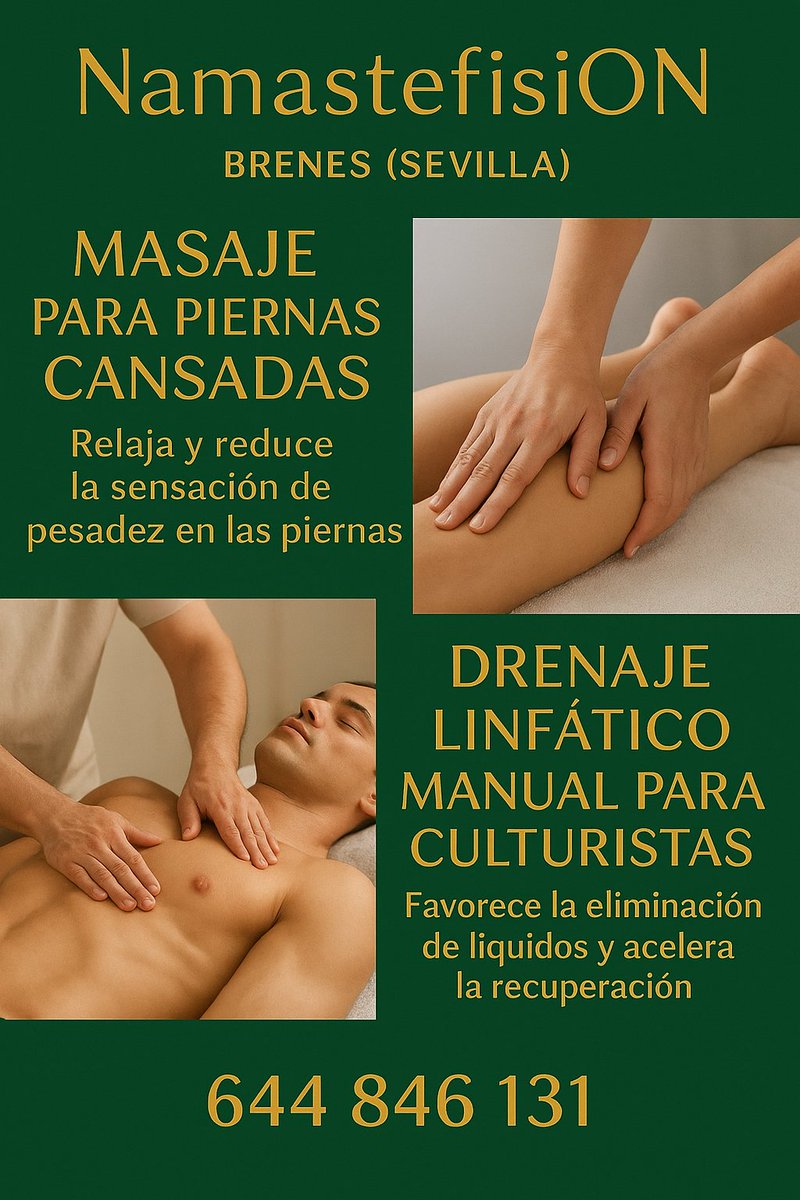namasteFisiOn's tweet image. NamastefisiON
Centro de salud y bienestar
#masajes #terapias #MasajesRelajantes #masajesdeportivo #ondasdechoque