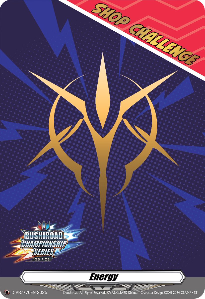 BezRezDez's tweet image. It’s honestly fuuny that Bushiroad can create The Best and The Worse prizing in Vanguard history in the same event.

To this day, i still think Energy Cards (not the crest nor it’s system) is one of if not the most useless thing they ever created, energy counters is all you need.