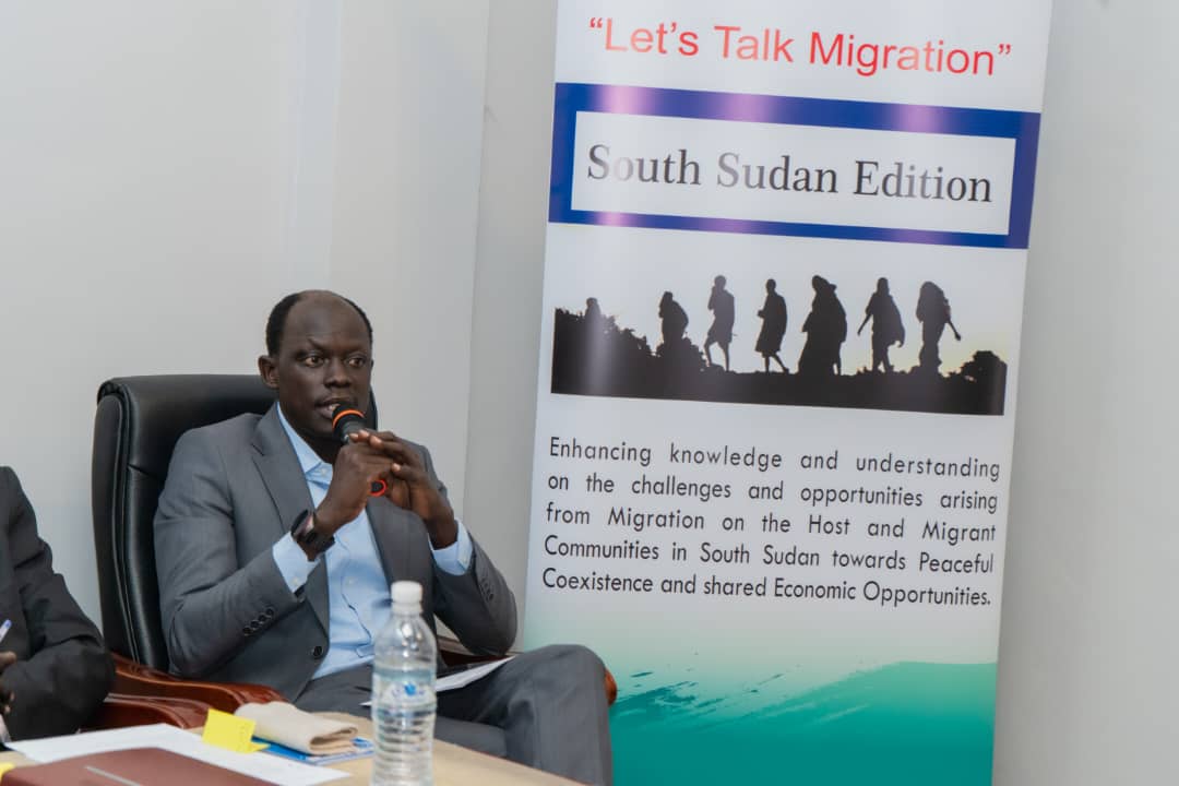 Our  Chief Executive Director, Mr. Luate Satimon Joel, participated in a panel discussion in an open forum dialogue organized by TIDE under the project "Let's Talk Migration." Mr. Luate addressed immediate human rights violations, corruption risks, and exploitation #SSOT