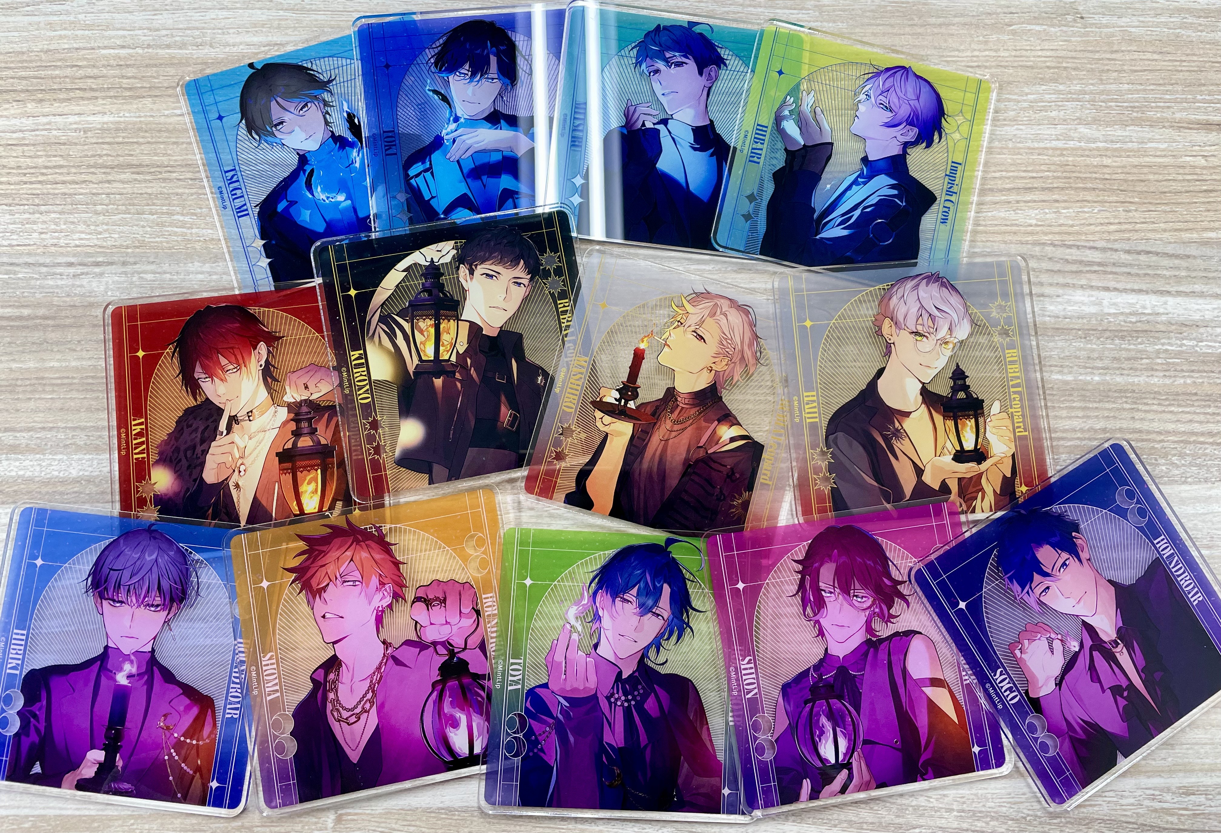 大穢 アニメイトグラッテ アクリルコースター 大崎 竹芝 船野