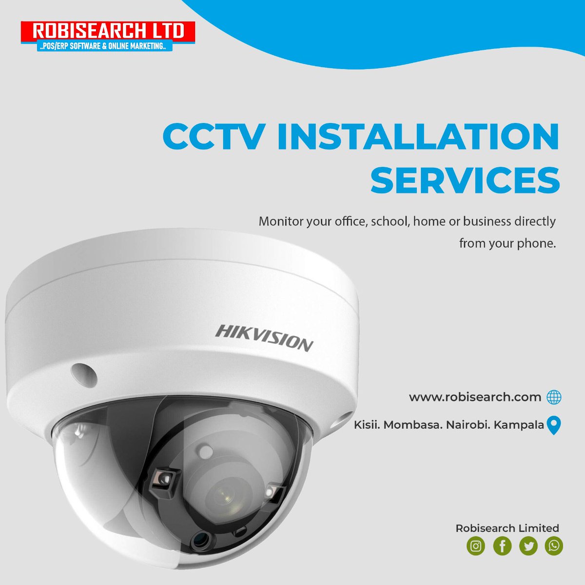 KUcoolkid's tweet image. Robisearch Ltd offers professional CCTV installation services for offices, schools, homes, and businesses. Stay secure and monitor everything directly from your phone. Visit robisearch.com.
Customer Feedback App #DigitakaNaRobisearch RobisearchDigital Soja App